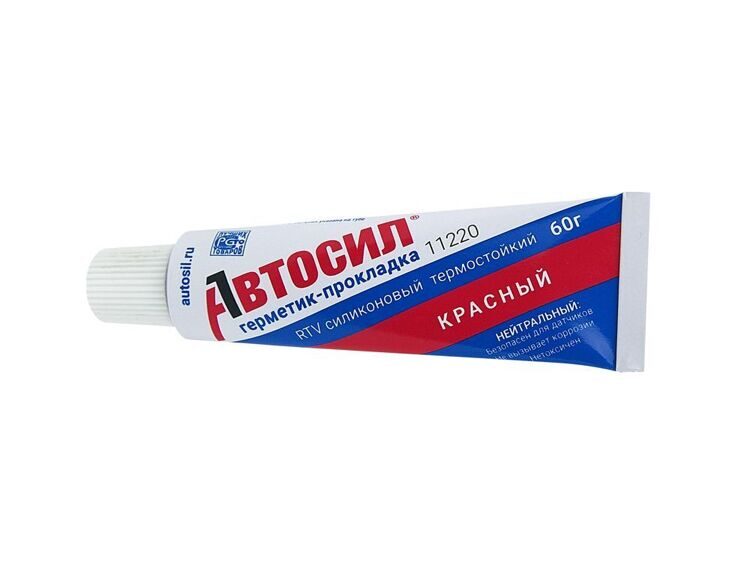Герметик АВТОСИЛ 11220 красный 60 г